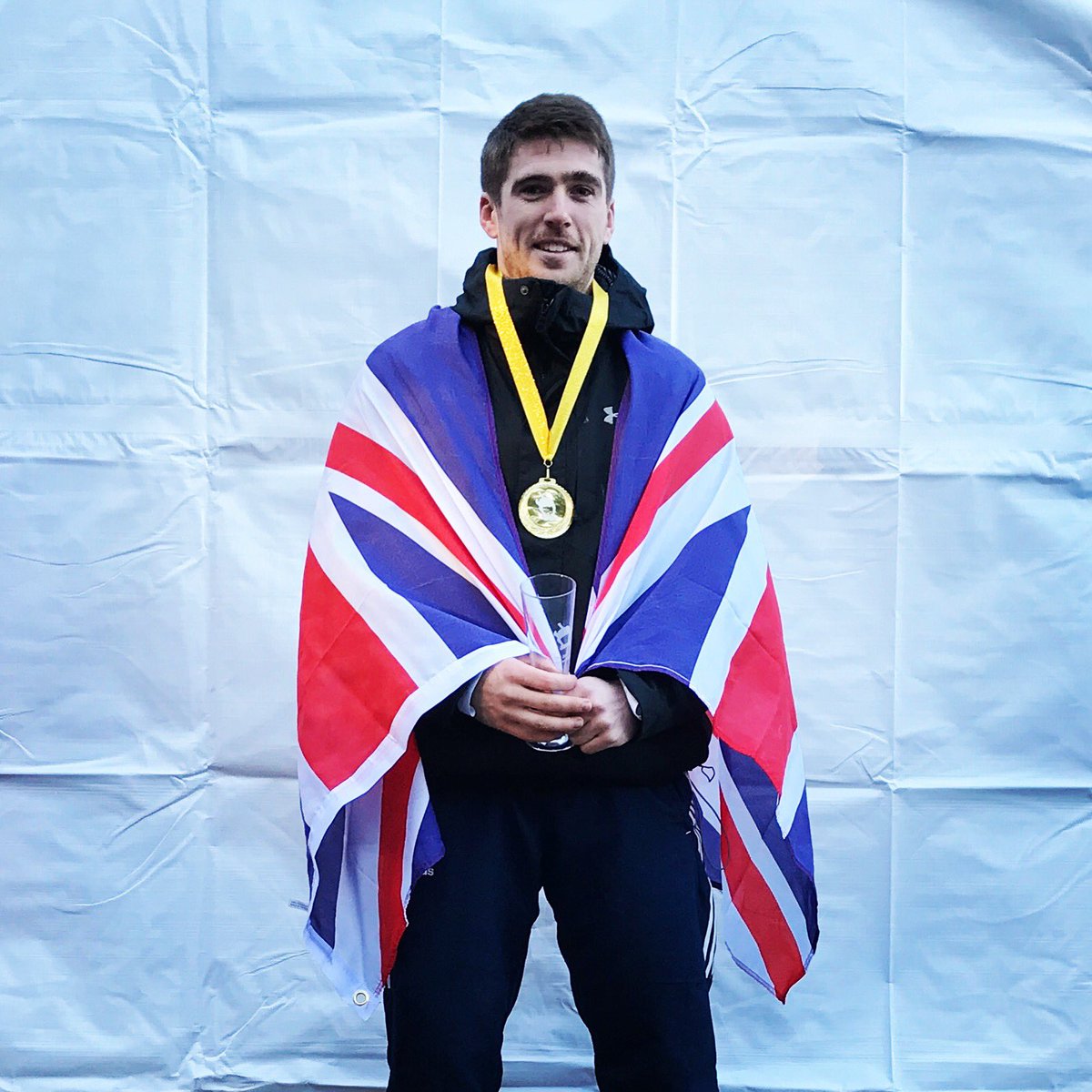 steveharris24's tweet photo. A Good Day in the Office... 4 on the Podium, 3 Medals, 2 National Anthems, 1 Track Record, 1 Start Record #Boom #BritishSkeleton #EuropaCup #Lillehammer https://t.co/o42BqLonvc