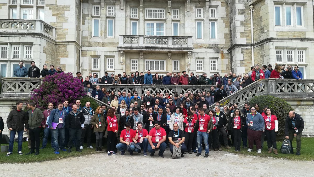 PdelaMagdalena's tweet image. Foto de Familia del WordCamp Santander @WPCantabria #WCSantander en el #Palaciodelamagdalena, Bienvenidos a Todos!!!