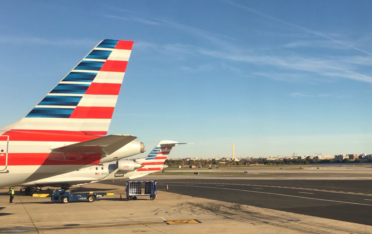 Good morning DC! #AmericanAirlines