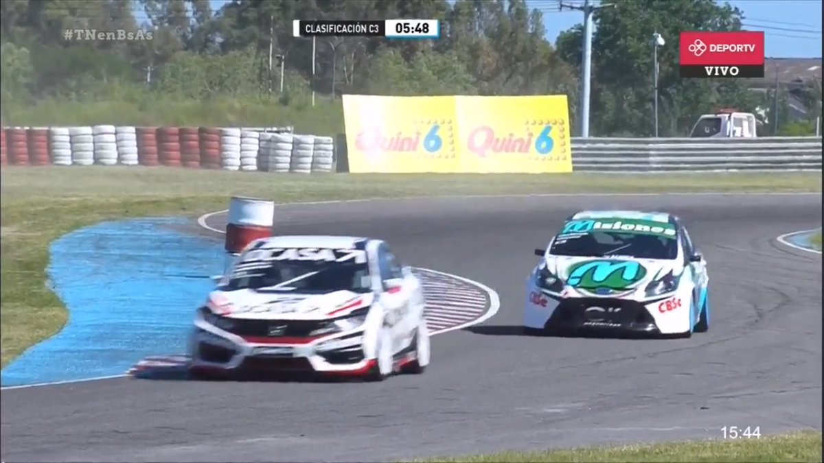 #TNenBsAs <a href="/CarlitosOku/">Carlitos Okulovich🧉</a> se quedó con la pole position de #Clase3
2. <a href="/LeoLarrauri/">Leonel Larrauri</a> 
3. <a href="/hannaabdallah1/">hanna abdallah</a> 
4. @pedrito_boero
5. <a href="/MWernerOK/">Mariano Werner</a> 
6. <a href="/leonelpernia/">Leonel Pernia</a>
7. <a href="/juanpipkin/">Juan Pipkin</a>
8. @pinchitolobe
9. S. Gómez
10. <a href="/SaturniRacing/">Saturni Racing</a>