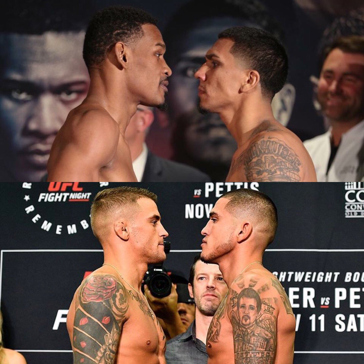 Luis_Feliciano's tweet photo. It’s fight day for my Milwaukee brothers, @LuisCubaArias and @Showtimepettis. God Bless you guys and take care of business! @HBOboxing @UFCONFOX #MadeInMKE #TeamCuba #TeamPettis #JacobsArias #PoirierPettis https://t.co/ujjZ0ZOJ04