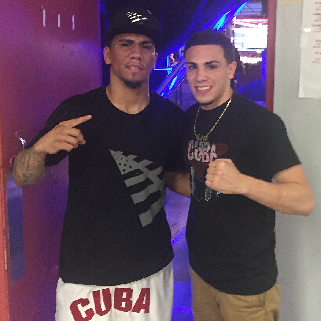 Luis_Feliciano's tweet photo. It’s fight day for my Milwaukee brothers, @LuisCubaArias and @Showtimepettis. God Bless you guys and take care of business! @HBOboxing @UFCONFOX #MadeInMKE #TeamCuba #TeamPettis #JacobsArias #PoirierPettis https://t.co/ujjZ0ZOJ04