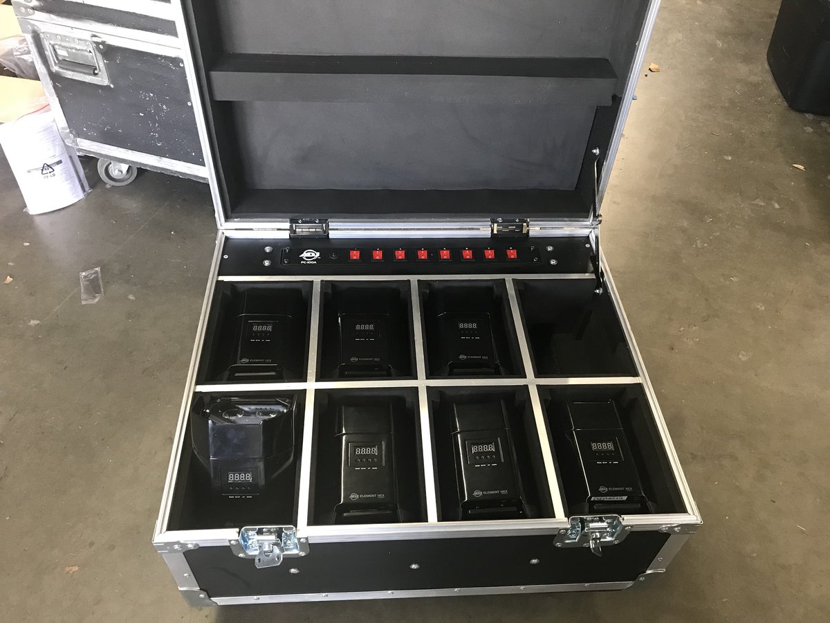 New @americandj #element HEx #uplights available now.  #decorlighting #weddingdecore #winecountrytemecula #metarllc