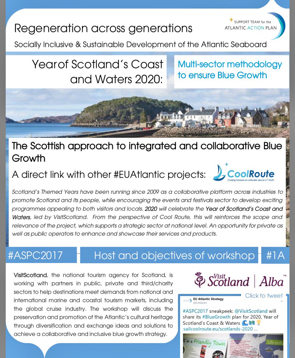 GiancarloF1's tweet photo. @eucoolroute ..as part of Scotland's "multi sector methodology to ensure Blue growth" #ASPC2017 https://t.co/MI8LwWdqVl