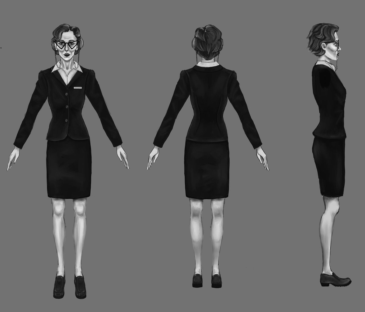 KJinteractive's tweet photo. Concept art of Margot in our upcoming game Beneath the Waves.

#indiedev #conceptart #adventuregame https://t.co/2SfM3422W8