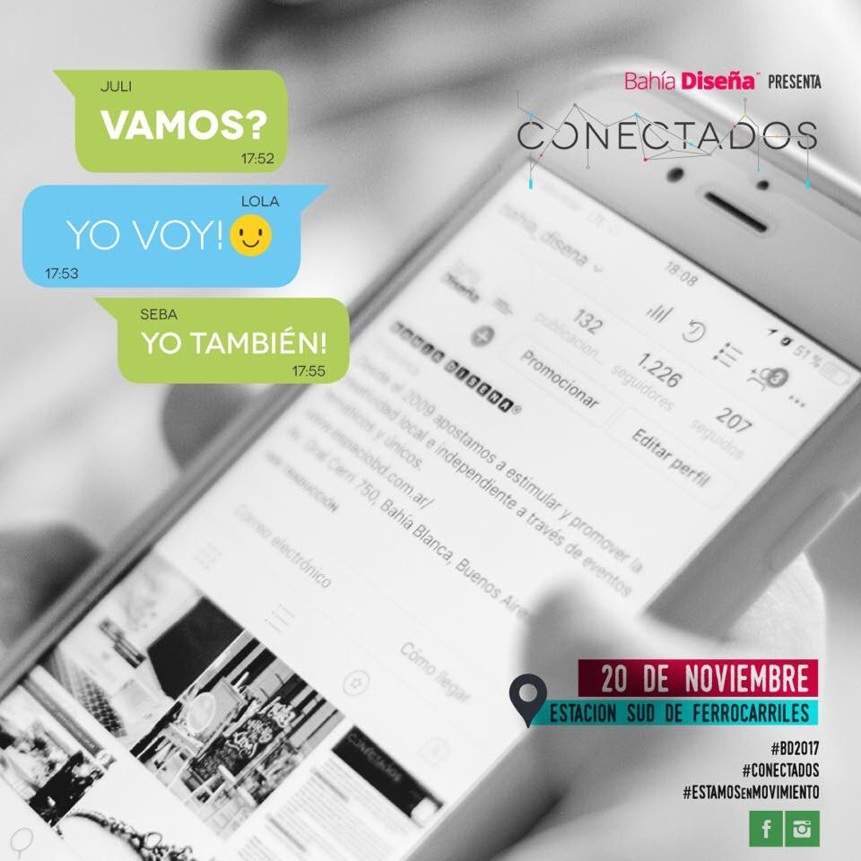 EspacioBD's tweet photo. 🔜Vamos todos‼️
Nos encontramos en la nueva edición de #BD2017✅
#Conectados en la Estación SUD. Lunes 20 de Noviembre.
#EstamosEnMovimiento. https://t.co/4DQXs3QtoI