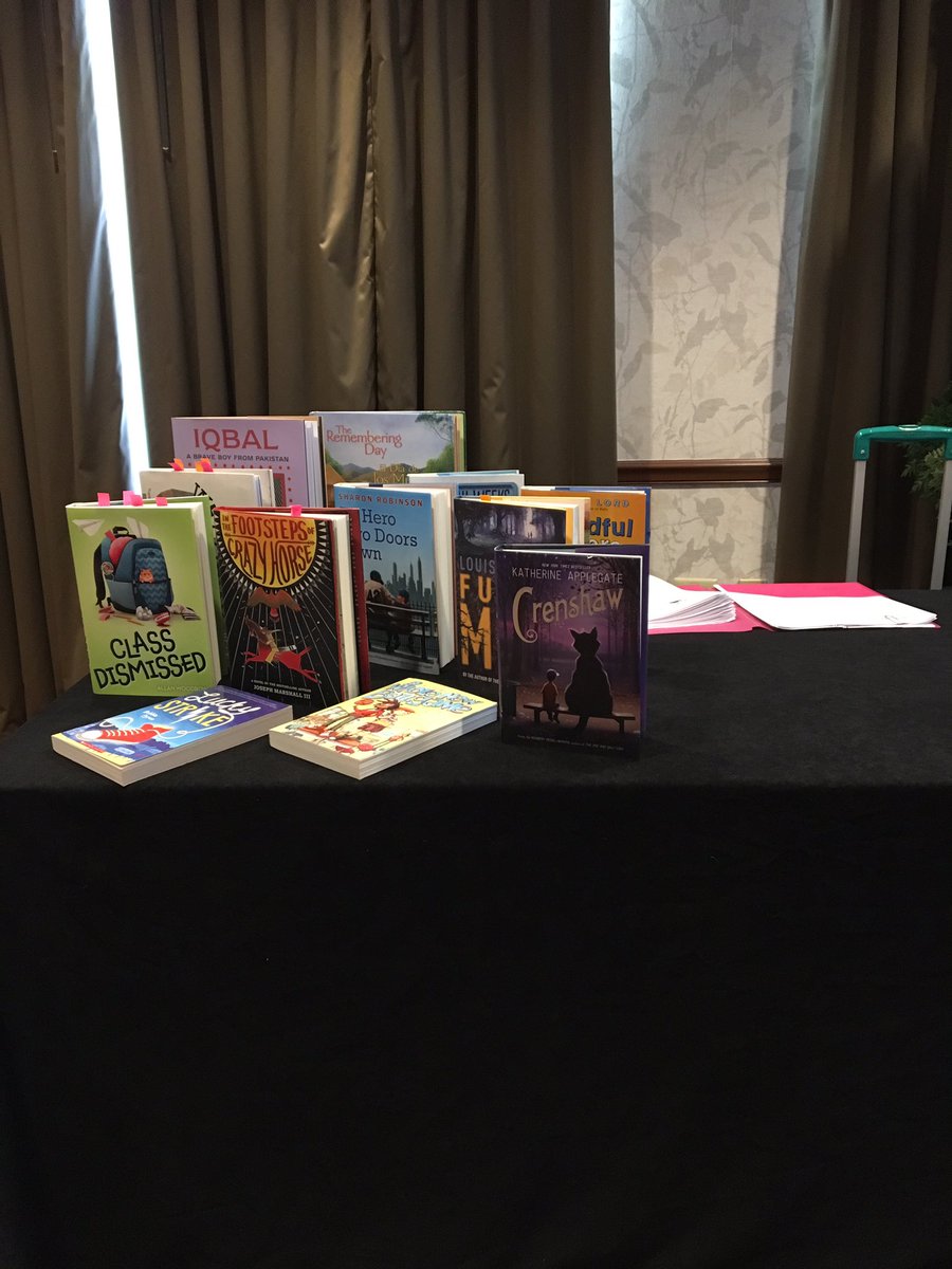 VSLAToday's tweet photo. We are so proud of our #virginiareaderschoiceprogram and the books that are honored each year. https://t.co/PLYnvmQjIO