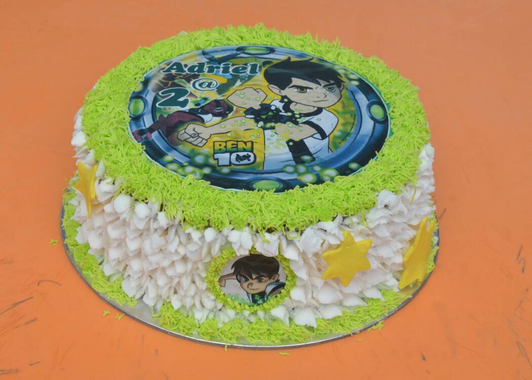 KuwieeeScakes's tweet photo. The excitement says it all....belated birthday to our sweet little boy! #Ben10cake #edibleimage๐ฐ๐ https://t.co/wz4jiCua0L