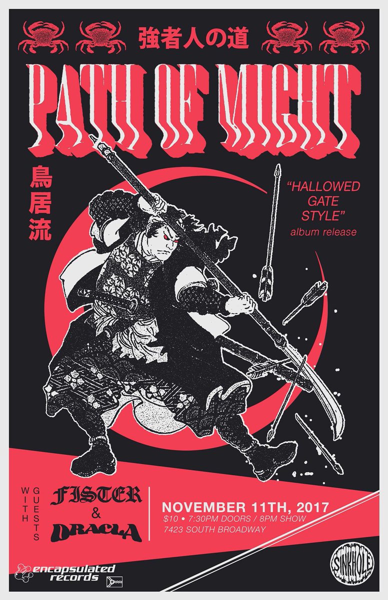 EncapsulatedRec's tweet image. Tonight at The Sinkhole! Path Of Might release show with special guests @fisterdoom and Dracla!