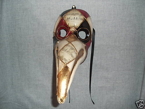 for sale THE DOCTOR OF THE PLAGUE original venetian mask in papier mache'  ebay.eu/1uNV3uF