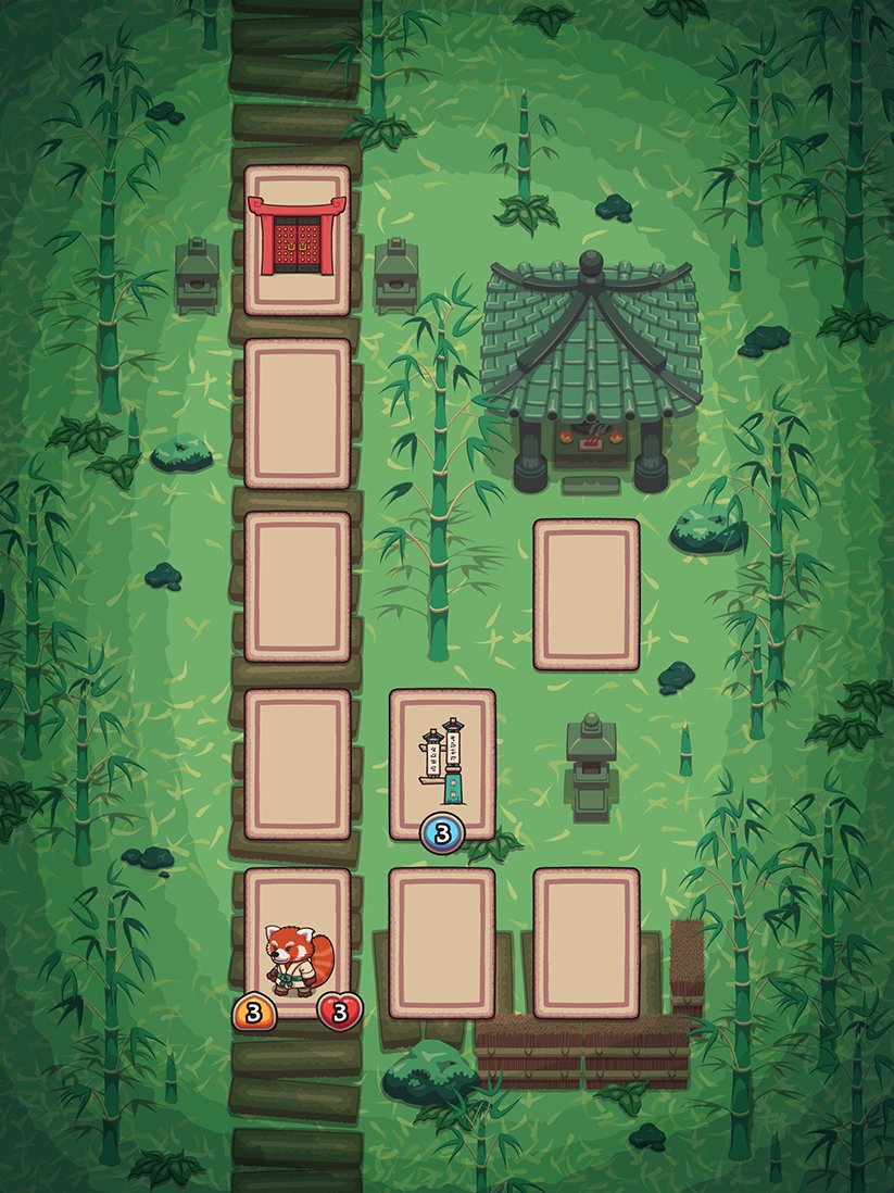 ScreenHeadMedia's tweet photo. First background art for "Deck of Destiny". Each level has a unique background featuring various landscapes. #screenshotsaturday #indiegame #indiegamedev https://t.co/5f7QeR39QT