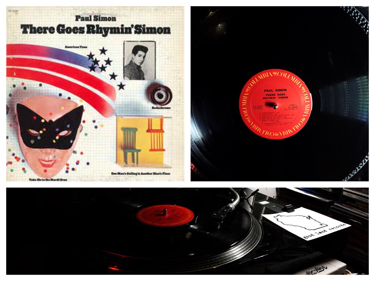 Paxman1965's tweet photo. #records #vinyl #LP #album #spinning #nowplaying #PaulSimon #ThereGoesRhyminSimon
#weekendtheme #released1973 #morningspin #wnb #musicisthebest https://t.co/KKJaer8khO