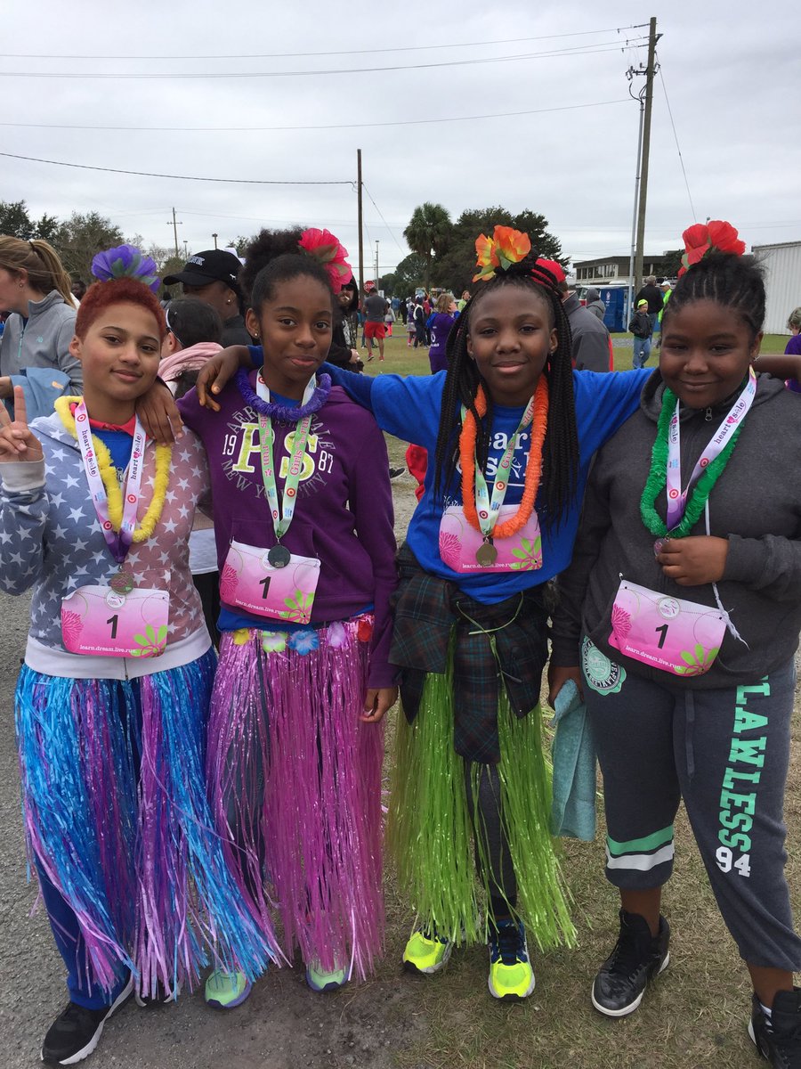 Our GOTR finishers from Mighty Mercer Middle School!!