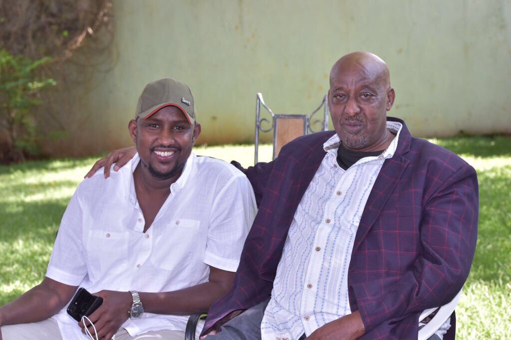 With Noor Blackie, The first African rally driver to finish the Safari rally in 78 &amp; 79. He started racing in 1970 when the Safari Rally was known as the East African rally.