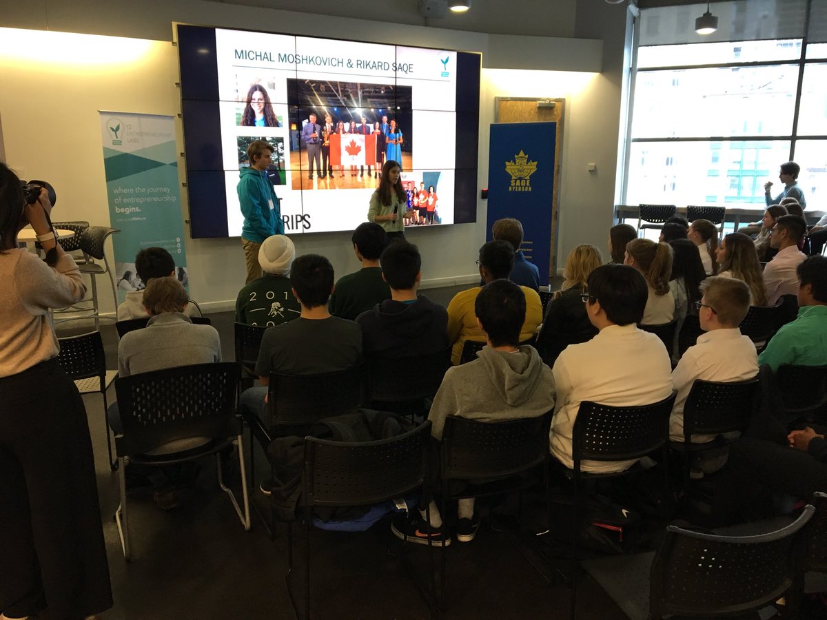 y2labs's tweet photo. #Y2SAGE is underway, kicked off my Michal and Rikard from @spitstrips! @sageryerson https://t.co/h33Uc5hH2E