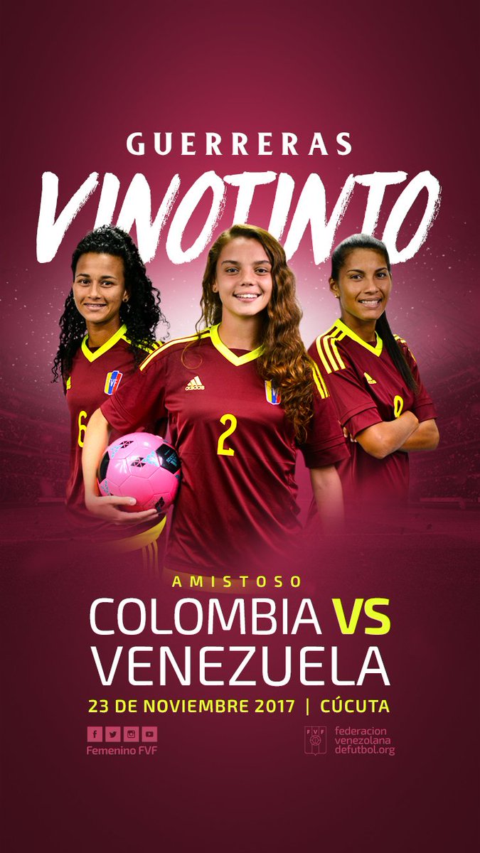 FemeninoFVF's tweet photo. #Vinotinto🇻🇪 | La selección femenina de Venezuela disputará una doble tanda de amistosos ante Colombia | 📑 Nota y convocatoria oficial ➡️ https://t.co/6VFAybNVSB https://t.co/bdbgFmlziJ