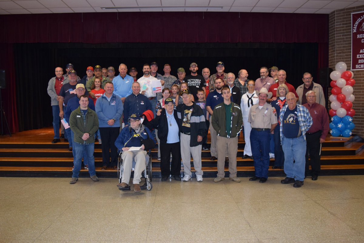 Magnolia Elementary is proud to honor our Veterans. Thank you for your service.