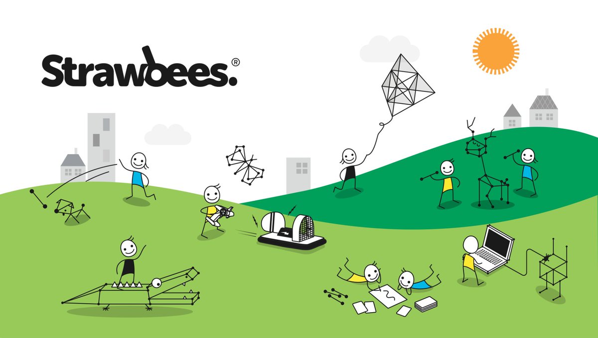 strawbees's tweet photo. #Strawbees, an ideal #educational #toy for #makers of all ages #coding #robotics #recycling #steam #makers #dream  https://t.co/3dDtOxjHp8 https://t.co/BMUsTMvrrs