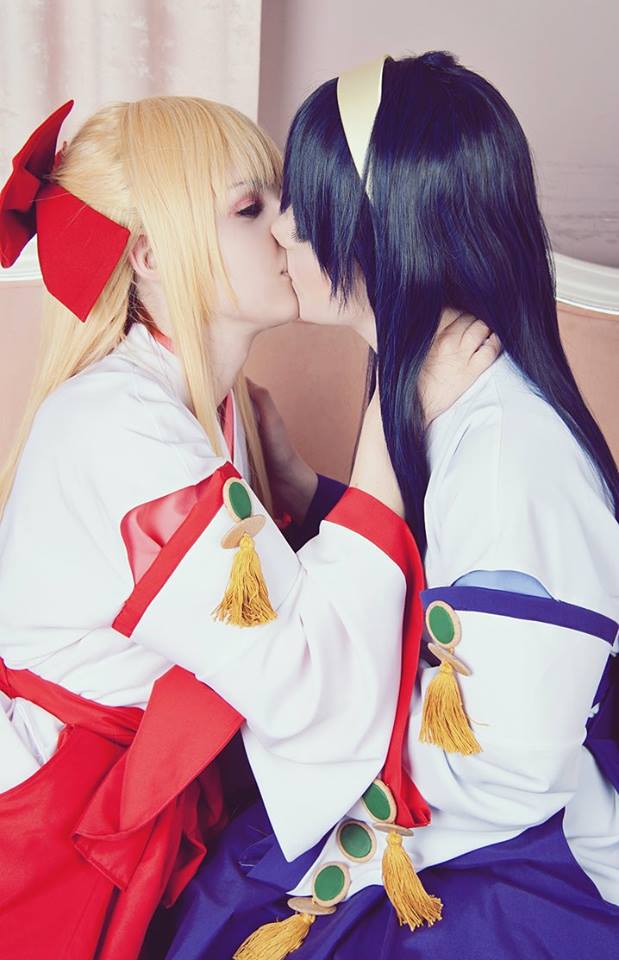 Lesben Taetowierte Cosplay Lutschen