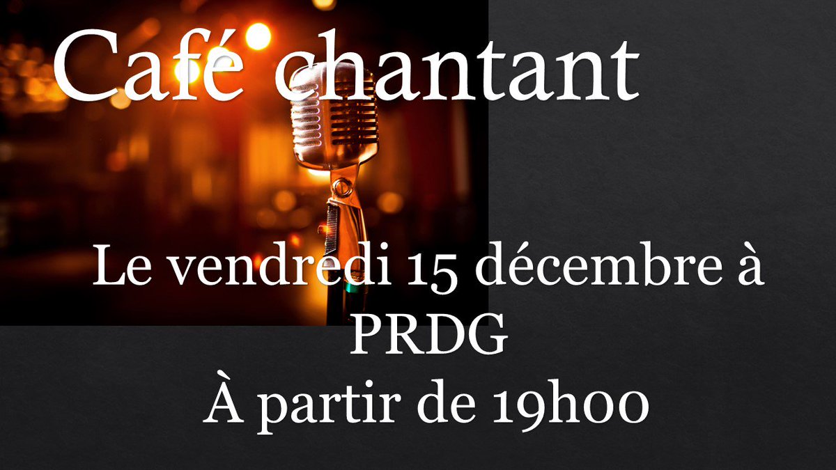 CKWR985's tweet photo. #PRDG #caféchantant #talent https://t.co/XqQLOb5J6A