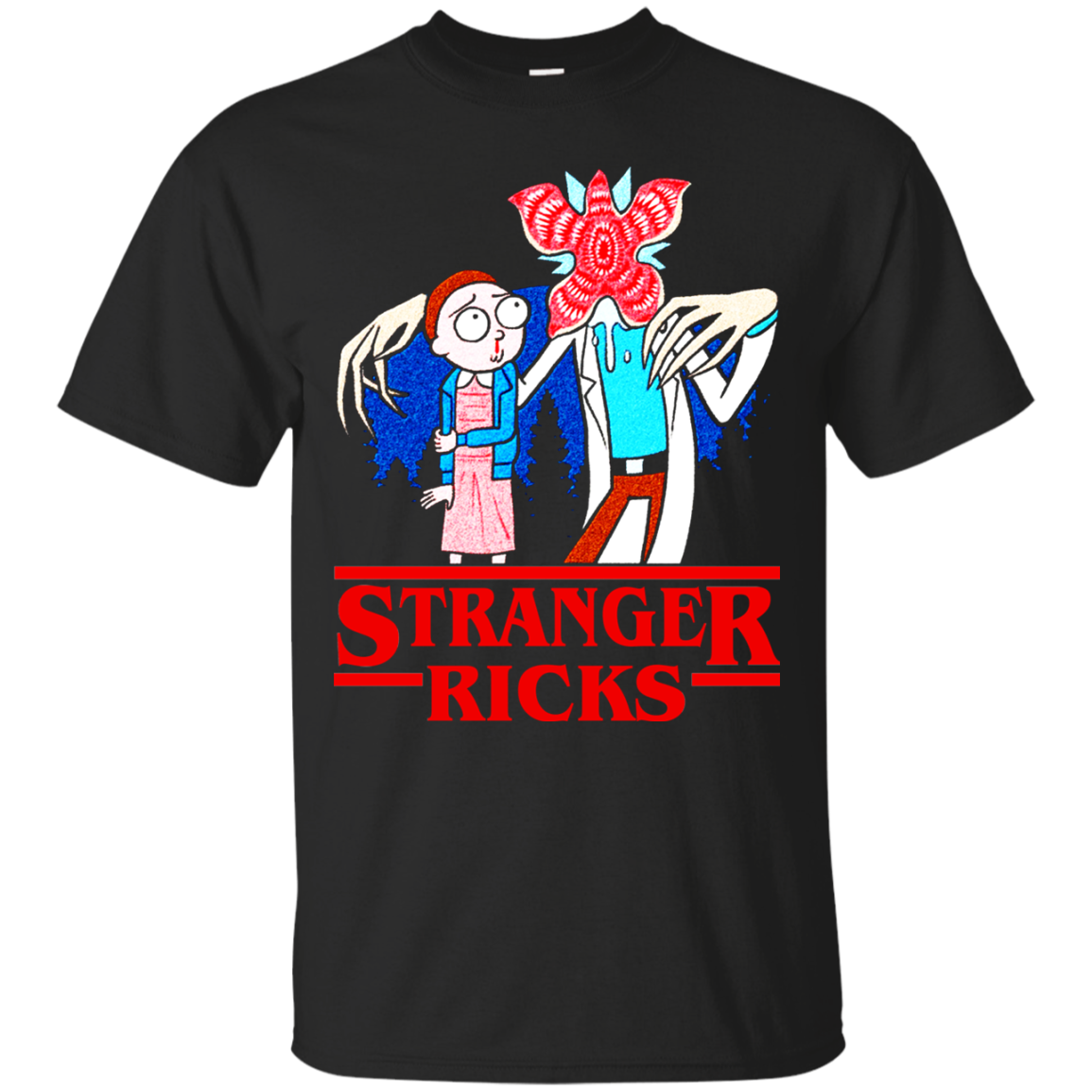 MyTshirt4You's tweet photo. Stranger Things + Rick And Morty = P E R F E C C I O N. Do you agree with us? Then this shirt is perfect for you!
#Stranerthings #RickandMorty #Perfeccion 
Buy view more: https://t.co/IRp7Za6BTO https://t.co/zQ93tEXbBB