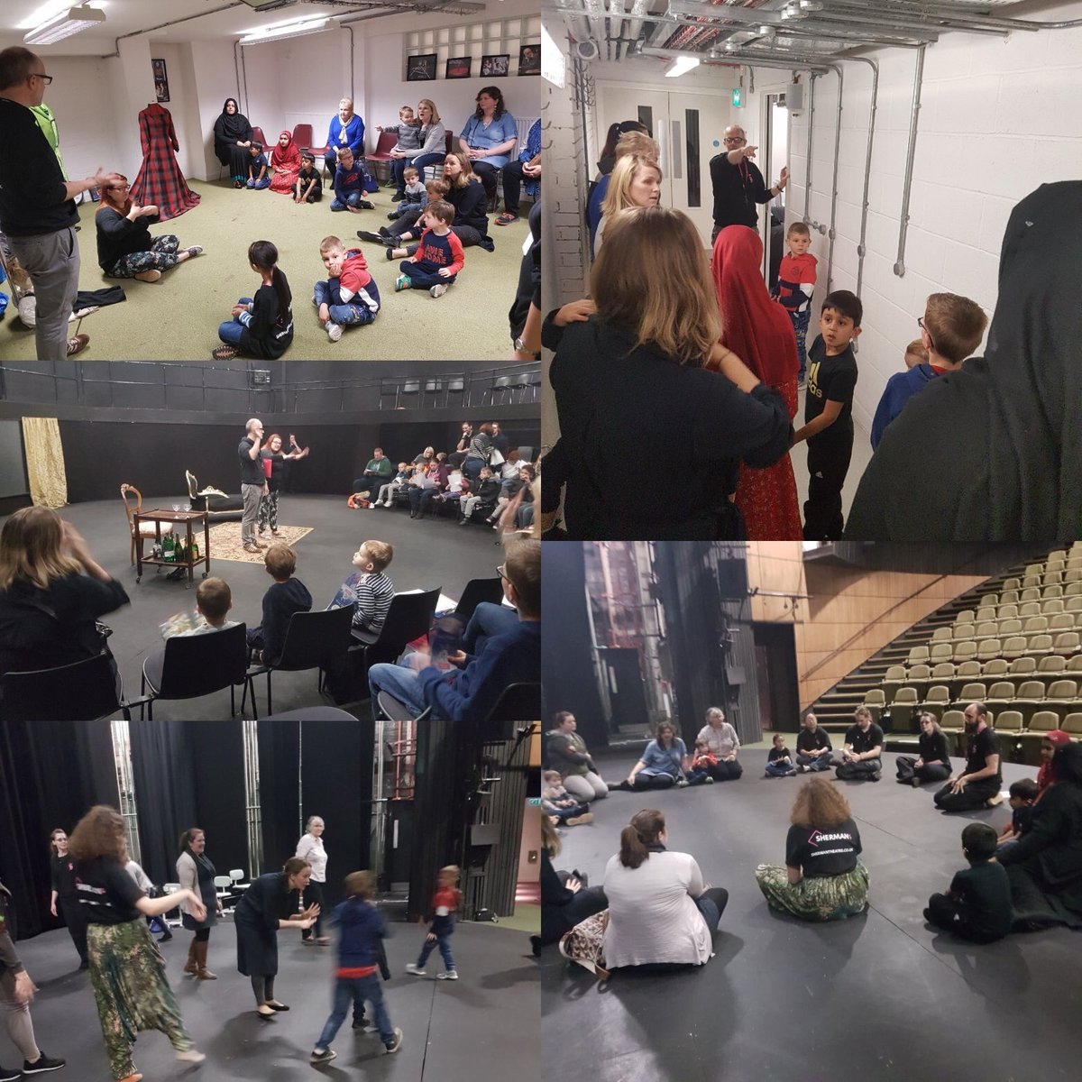 ShermanTheatre5's tweet photo. Great to collaborate with @CardiffDCH at @ShermanTheatre today to support lots of new S5 members. See you again for our Christmas shows 🎄 https://t.co/kPDmdXHEPr