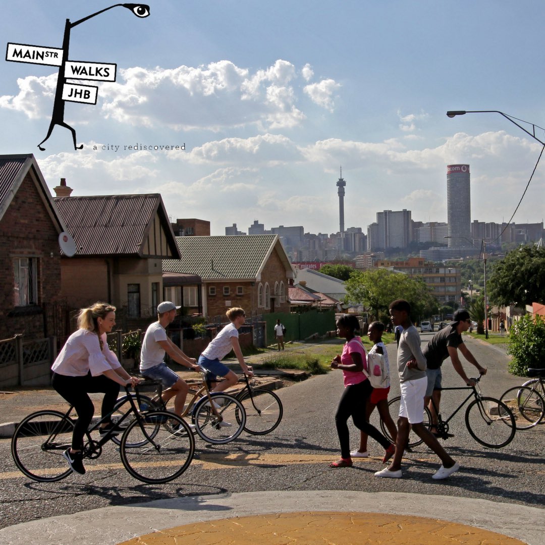 mainstreetwalks's tweet photo. Join us every Saturdayโs & Sundayโs for an EastCity Cycle Ride #jeppestown #troyeville #doornfortein #maboneng #cycle #discoverjoburg #explore #travelnownow https://t.co/p9xPJdXgGT