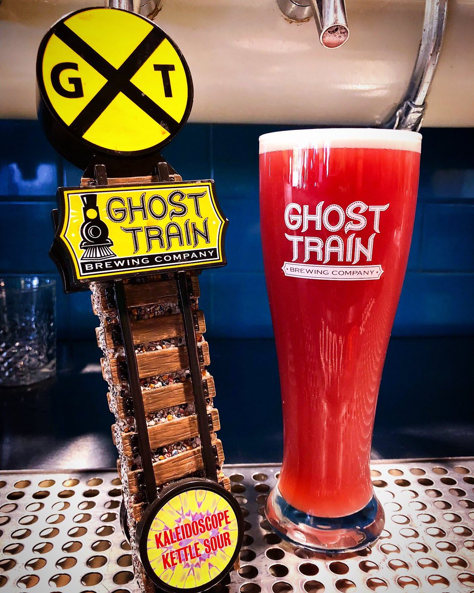 saigonavondale's tweet photo. #NowPouring the colorful Kaleidoscope Kettle Sour from our friends at @BrewingGhost! Join us for a cold one on the patio or catch today’s games at the bar! #avondale #bhamoriginals #birmingham #bham #birminghamoriginals #ghosttrain #beer https://t.co/BG9A9bKkzk