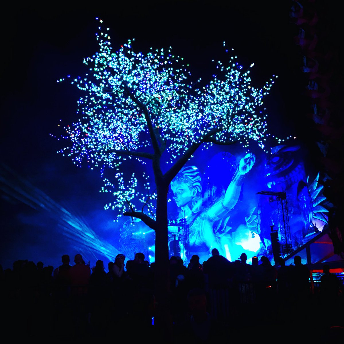 The color blue represents Freedom #EDCOrlando