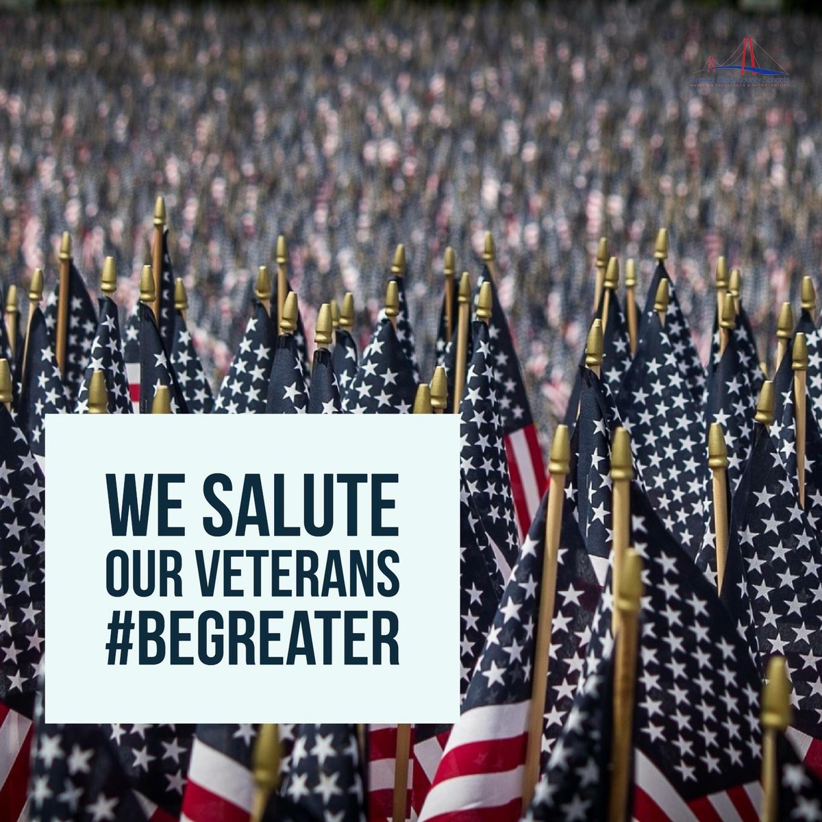 GCCSchools's tweet image. Happy Veterans Day! #BeGreater #gccsPRIDE 💙🇺🇸❤️