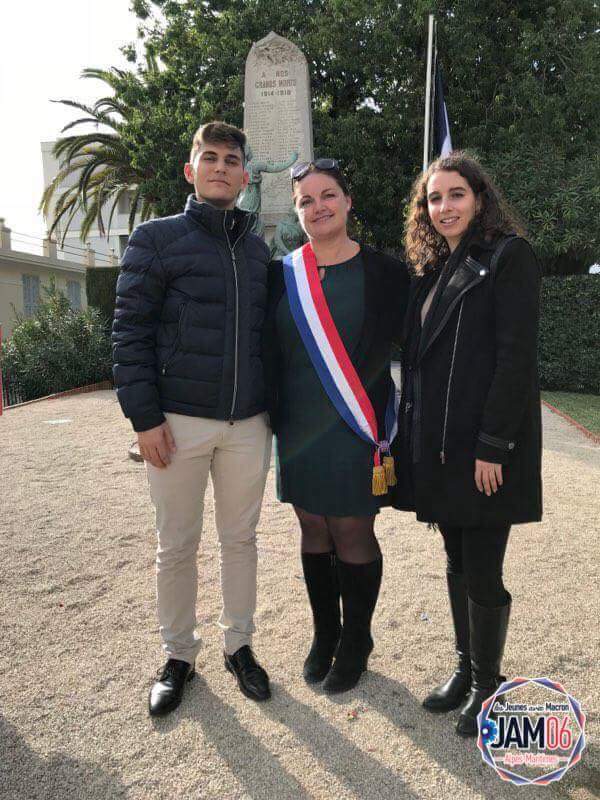 lesjem06's tweet photo. Les #JAM06 étaient présents partout sur le département, pour commémorer solennelement avec nos députés, l'armistice de 1918 🙏
#11novembre https://t.co/EHNFuCaFKK