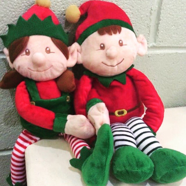 Santa has sent Fantasy Farm Park the mischievous twins!  Noel and Holly the elves - apparently they are on their first mission, to watch that the children are being good.

Look  out for them every weekend! #santa #Christmas #nadolig #elves #mischief #naughtylist