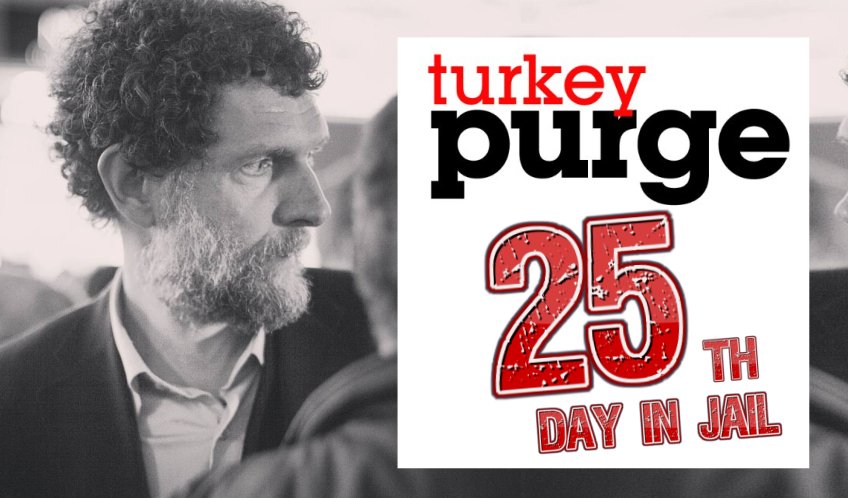 TurkeyPurge's tweet photo. Prominent Turkish businessman #OsmanKavala is in the 25th day of his arrest. #FreeOsman @FreeOsmanKavala https://t.co/TPQn0IFSWm