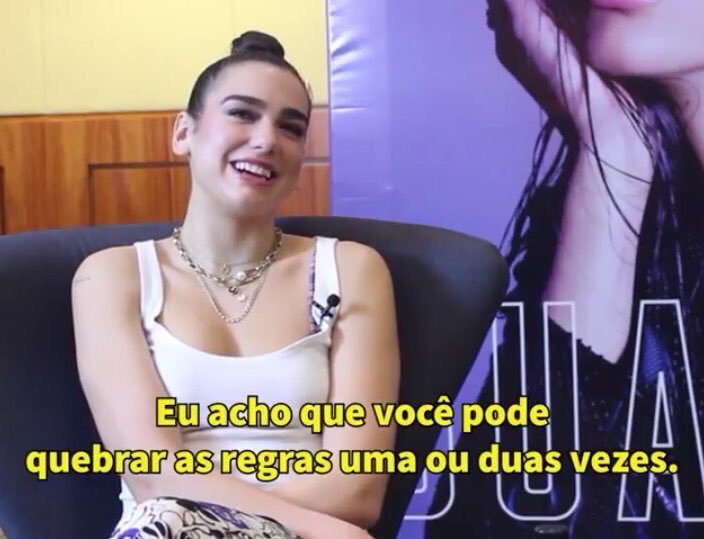 itsdramaticboy's tweet image. Dua Lipa falou, tá falado.