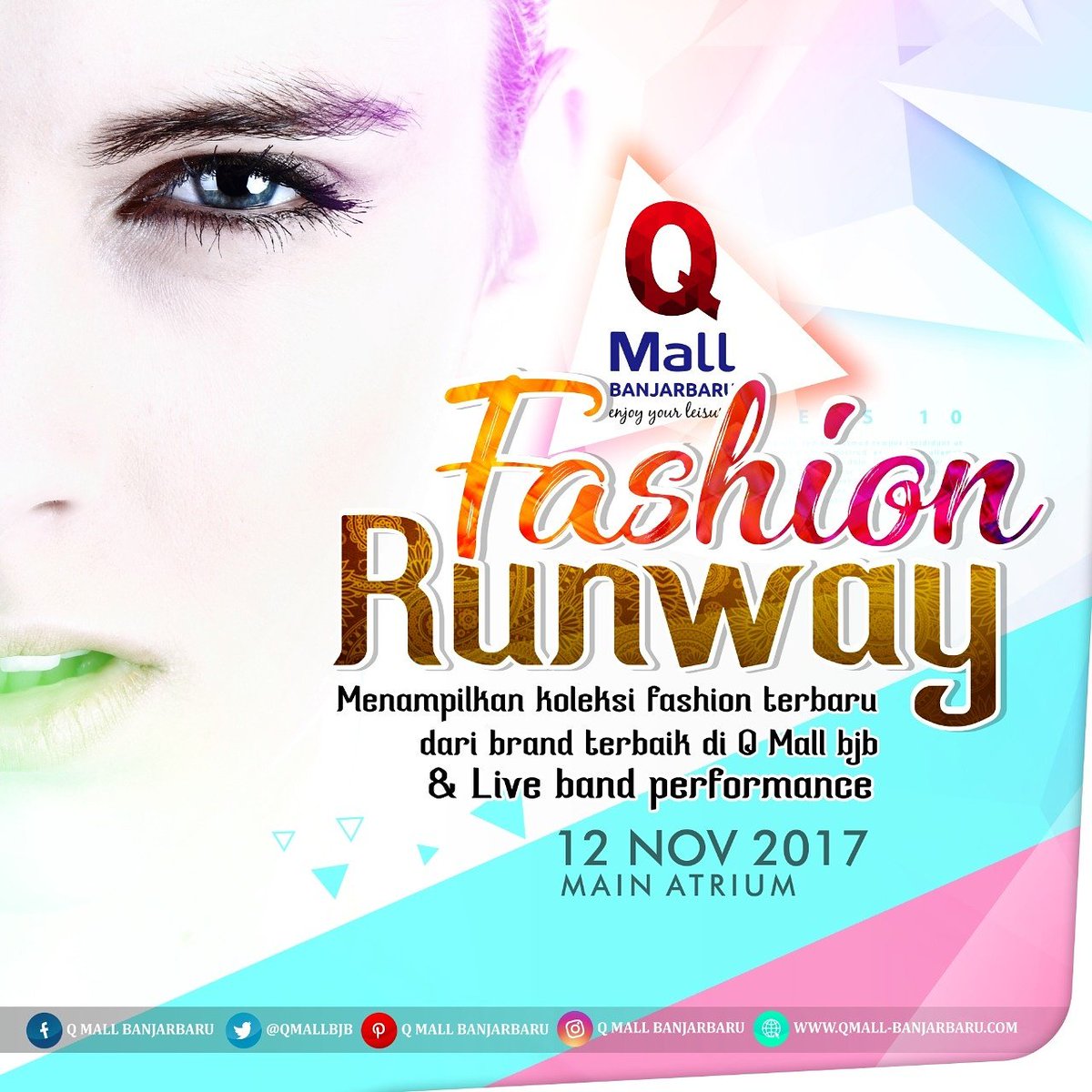 Catat ya waktu dan tempatnya nya📝📝📝
Pukul 🕚 : 14 .00 Wita 
Lokasi 🗾: .main atrium lt GF