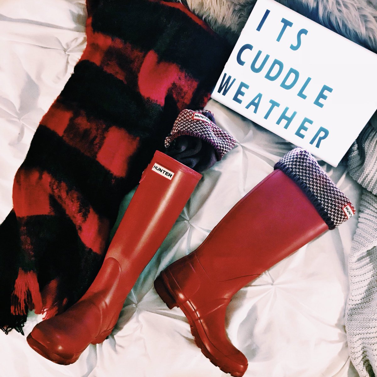 ThePatchGuelph's tweet photo. ❄️ C U D D L E • W E A T H E R ❄️
Hunter boots - size 6 $55
Hunter woolies (socks to go inside rubber boots for winter) $16.99
Plaid scarf - $29.99 https://t.co/UVRzdWhpDX