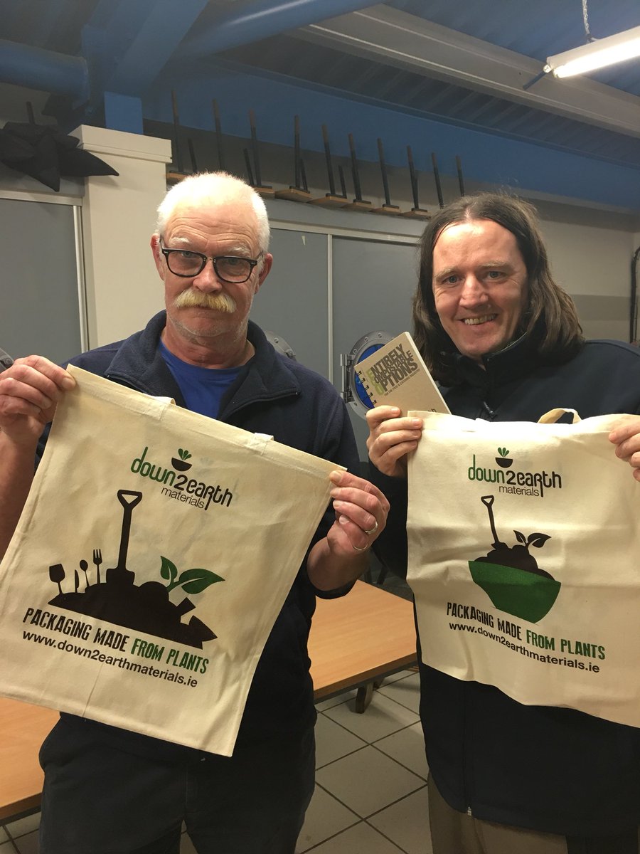 GalwayAquarium's tweet photo. We have #converttocompostable have you? All set up for tomorrow with @d2ematerials #packagingwithprinciples https://t.co/TRe8Y2HlDz