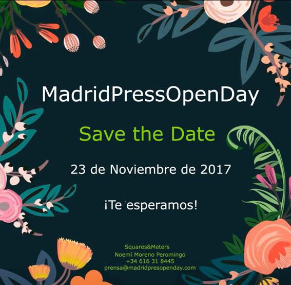 .Vuelve el exitoso  #MadridPressOpenDay . Evento donde se presentan firmas de moda en un único día. Dirigido a estilistas, bloggers, prensa y Vips. Regístrate ya!!! #madrid #moda #fashion #fashionista #prensa #press #prensamoda