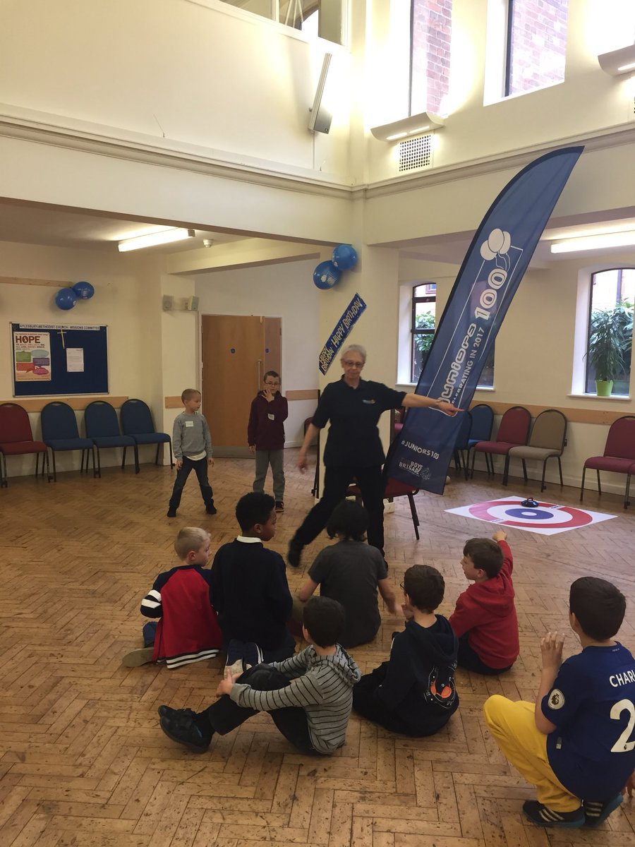 Chiltern Battalion #Juniors100 party! #boysbrigade