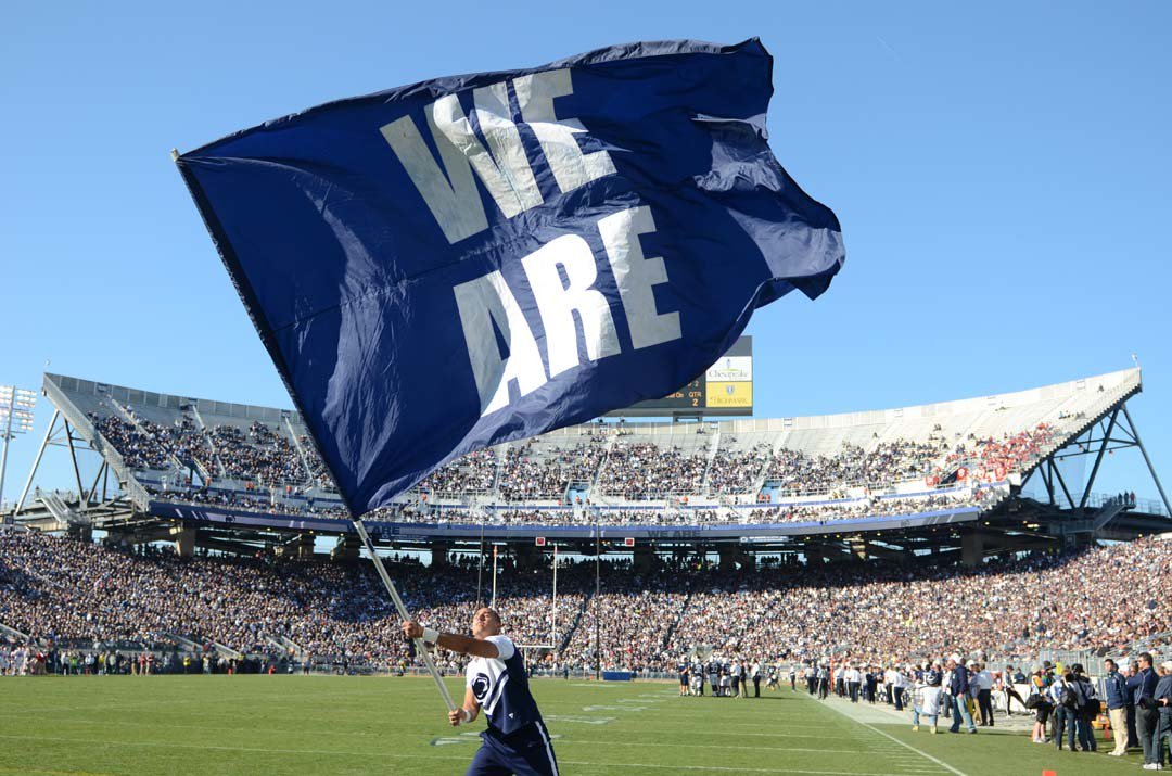 TheViewPSU's tweet photo. Happy Homecoming, PSU! #letsgostate #weare #pennstate #pennstatelife https://t.co/Bb16D2semP