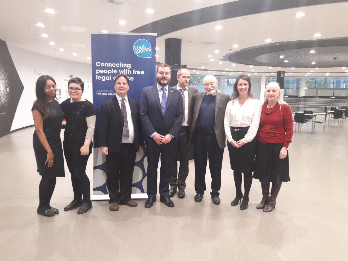 Clarelou's tweet photo. Great day at @Law_Works  #studentprobono conference!

Many thanks to all the interesting speakers and dedicated students who attended, especially the inspirational @EdgarCahn 

#wedoprobono 
#NationalProBonoWeek https://t.co/OwNAILmPin