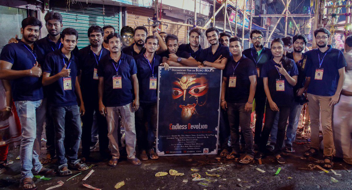 Full team of ENDLESS DEVOTION. Miss you Rishikalpa Bhattacharya &amp; Tamal Sadhukhan.