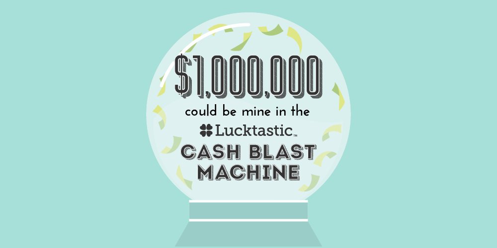 $100,000 could be mine in the Lucktastic Cash Blast contest! lucktastic.com/twShareFunnel