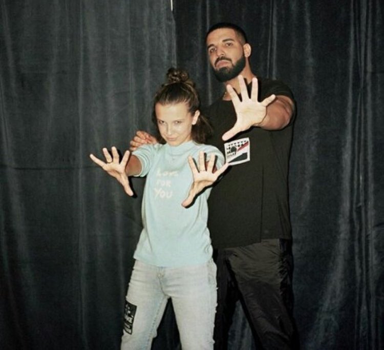 Drake e Millie juntos! 👊🏻