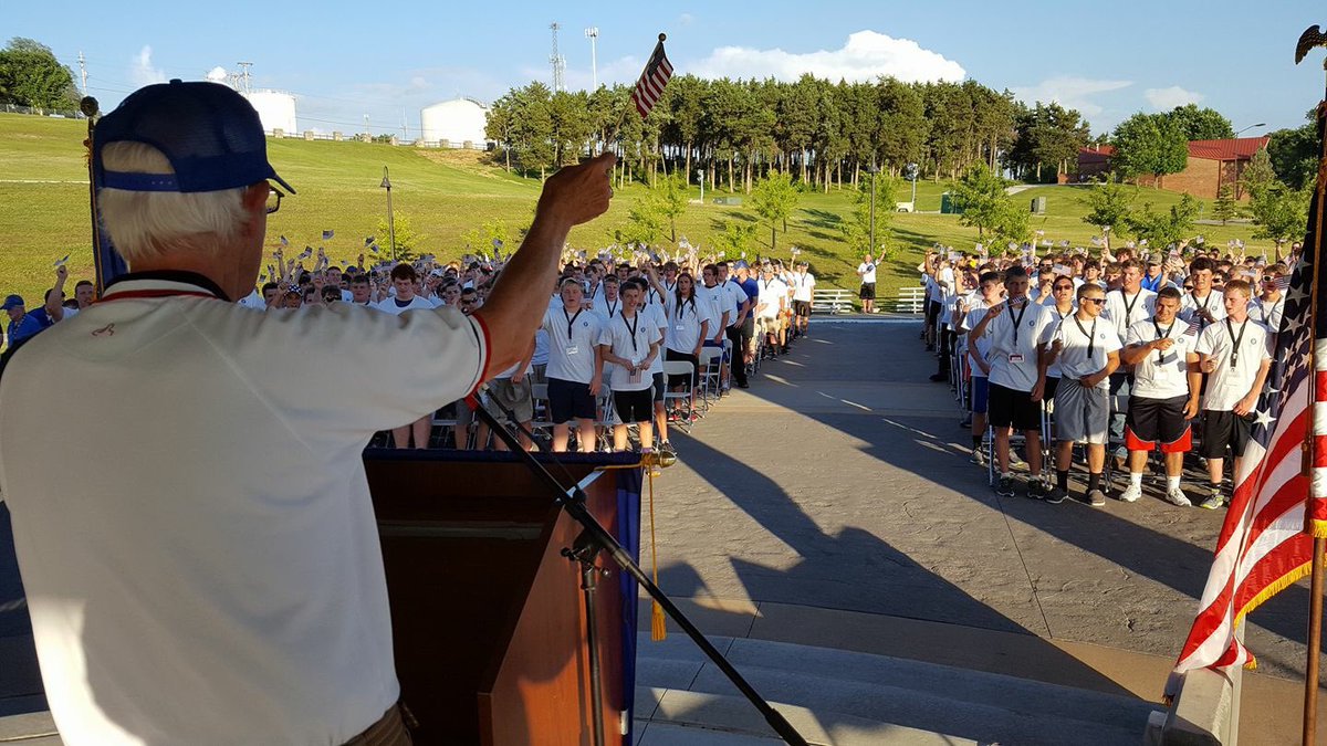 IowaBoysState's tweet photo. Teaching the importance of our democracy by those who sacrificed for us all. #HawkeyeBoysState wants to thank all of our veterans that have served our country honorably.
.
.
#VeteransDay https://t.co/4w18qN631B