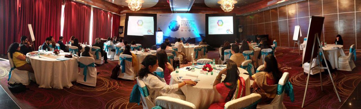 Ruchika__Pal's tweet photo. With a house full audience, we successfully concluded 2017 India Global Mobility Conclave. A BIG thank you to all our participants and our speakers!
#2017mobilityconclave #Mercer #mercerindia https://t.co/zcNXh3jFn6