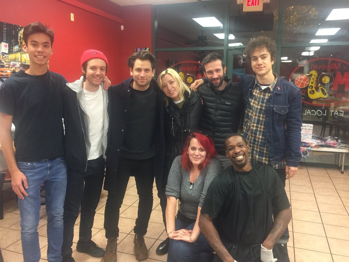 Super stoked! <a href="/lomoon/">Lo Moon</a> chilling with us last night! Be sure to check us and them out!