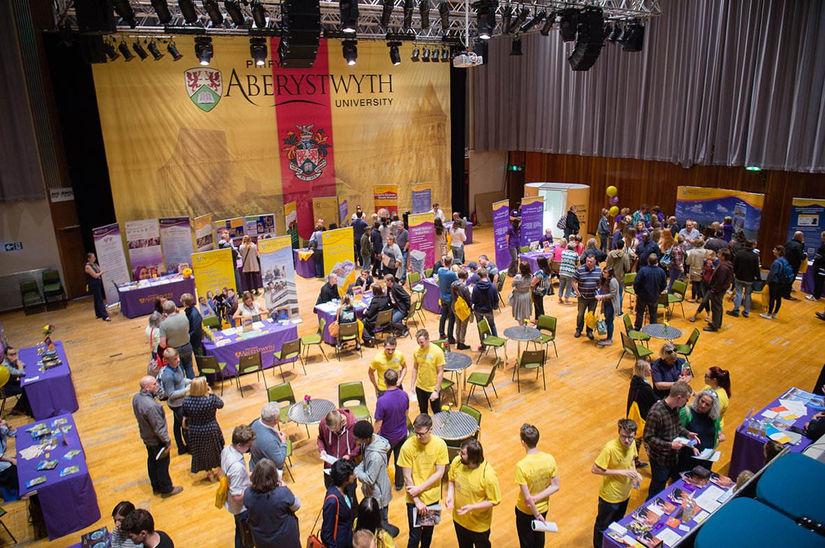 Thanks to everyone who visited the #AberOpenDay today. Have a safe journey home. If you have any questions please let us know. #LoveAber