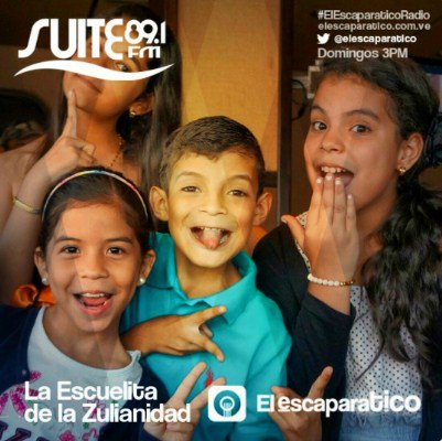 EsMaracaibo's tweet photo. #ENVIVO 📡 | @elescaparatico 🌄 con @jocogonzalez y sus amigos ⏱ 4.00 🇵️🇲️ por @Suite891FM https://t.co/jilFSb3Zq4 ☎️ (02617920934) https://t.co/TIQAWwqi2H