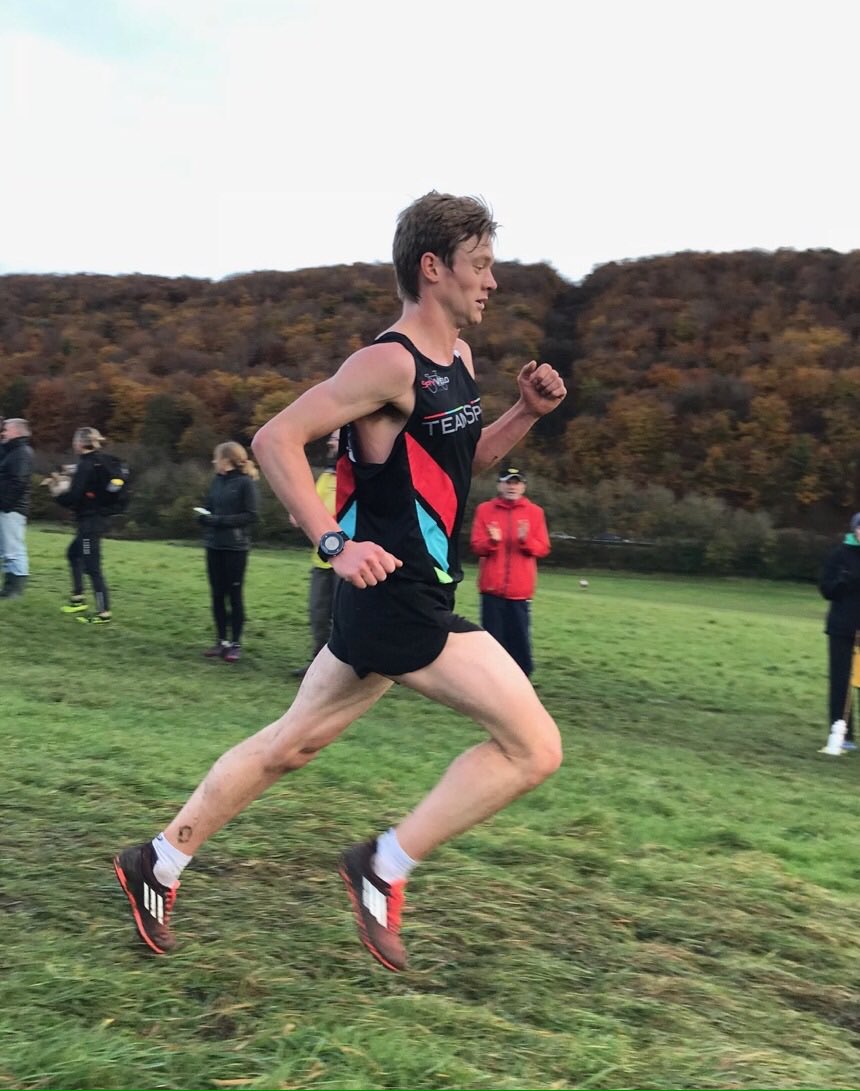A winning start for TeamSpys <a href="/matt_sharpey/">Matt Sharp</a> as he made his team debut moving from the road to cross country at RD2 of the Hants XC League,he made his move with a lap remaining to take 1st senior male overall. <a href="/iwcpsport/">IWCP Sport</a> @SpyVelo